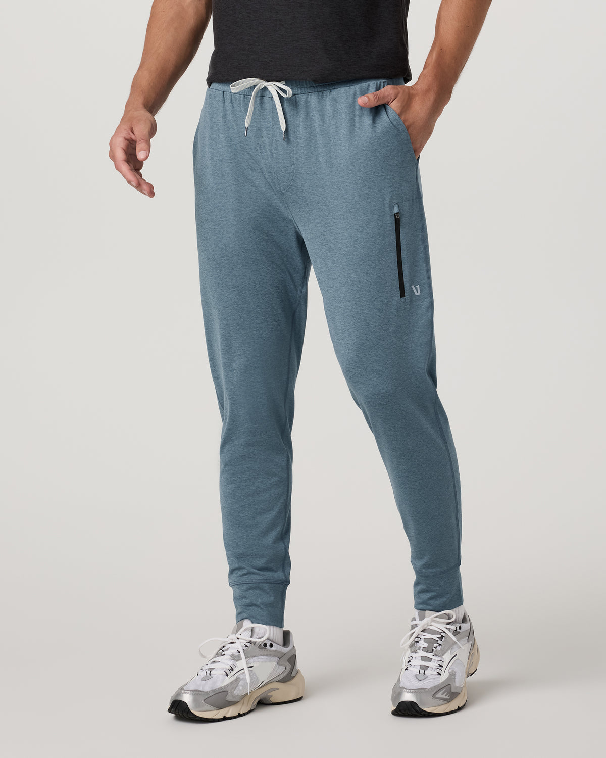 Men's Sunday Performance Jogger 30" Smoke Blue Heather | Vuori outlet