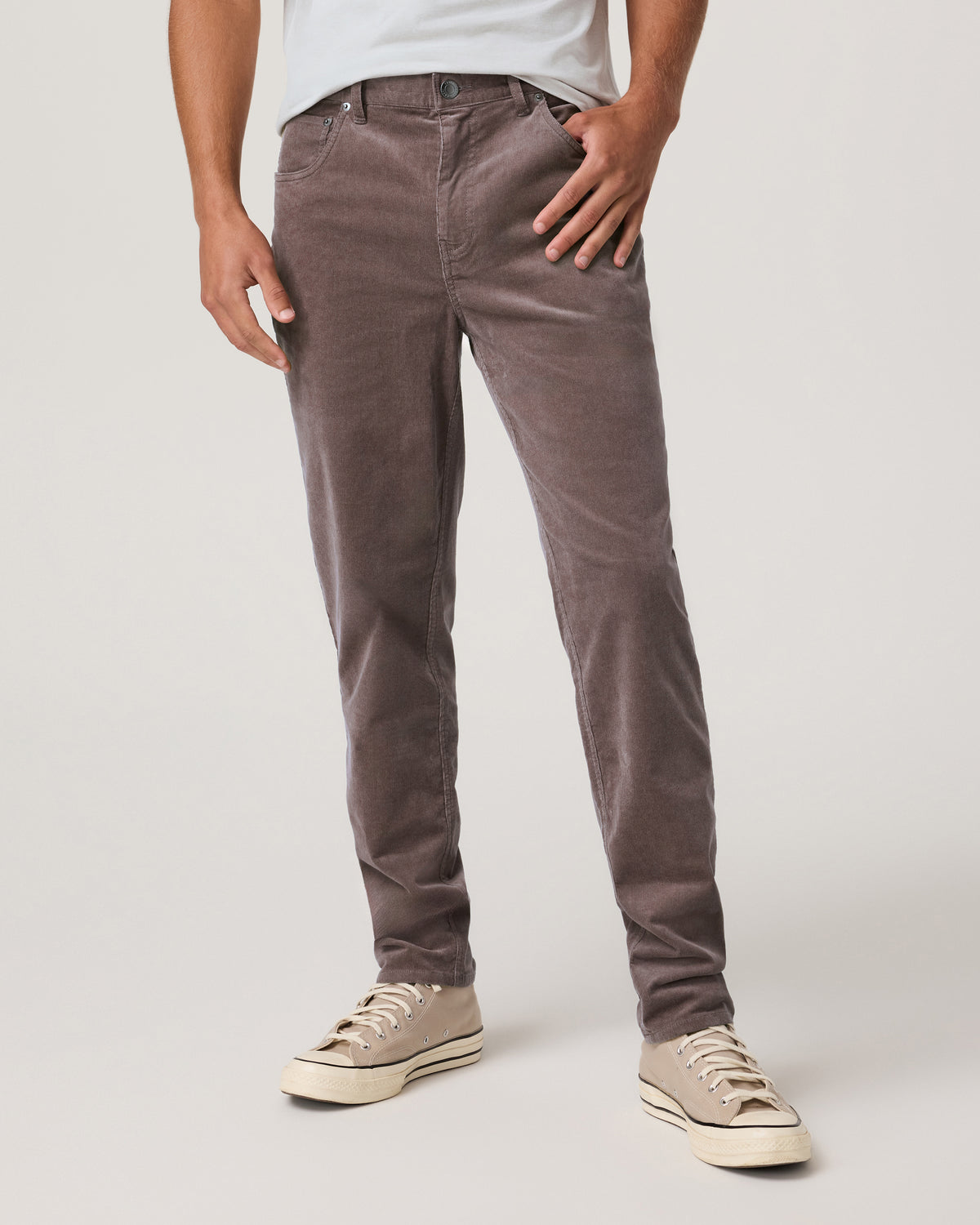 Optimist 5 Pocket Cord Pant Athletic Slim Fit Huckleberry | Vuori online