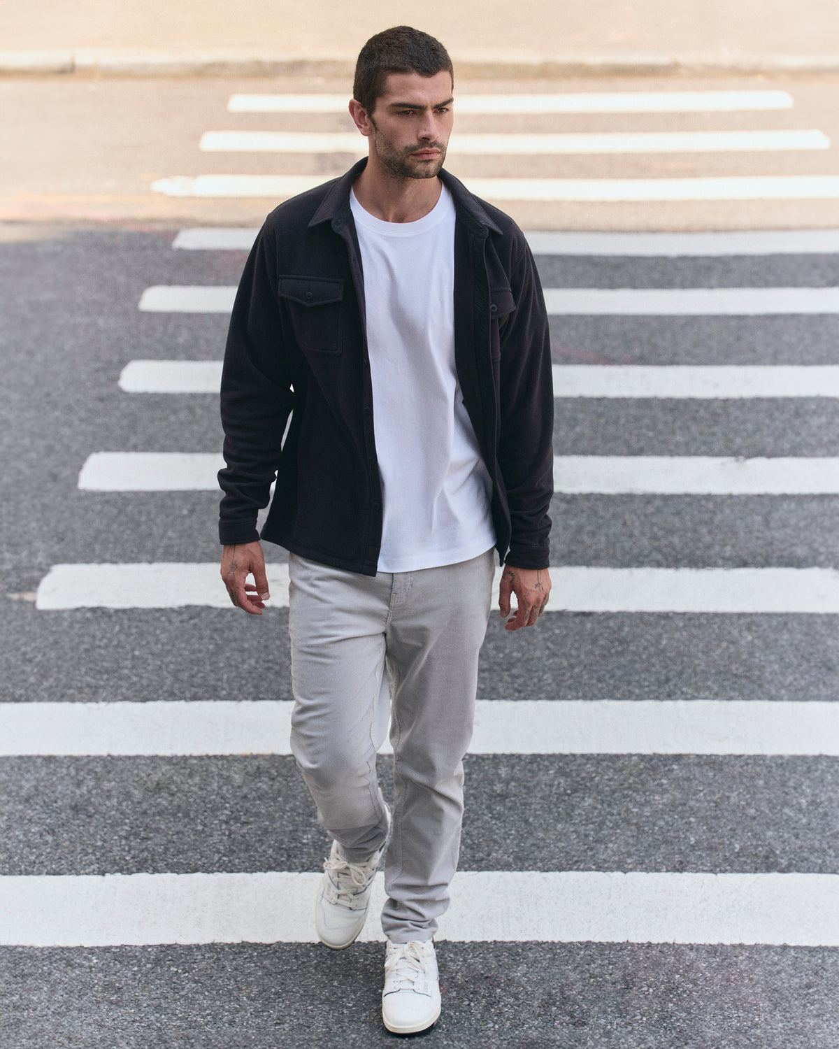 Optimist 5 Pocket Cord Pant Athletic Slim Fit Amethyst Grey | Vuori outlet
