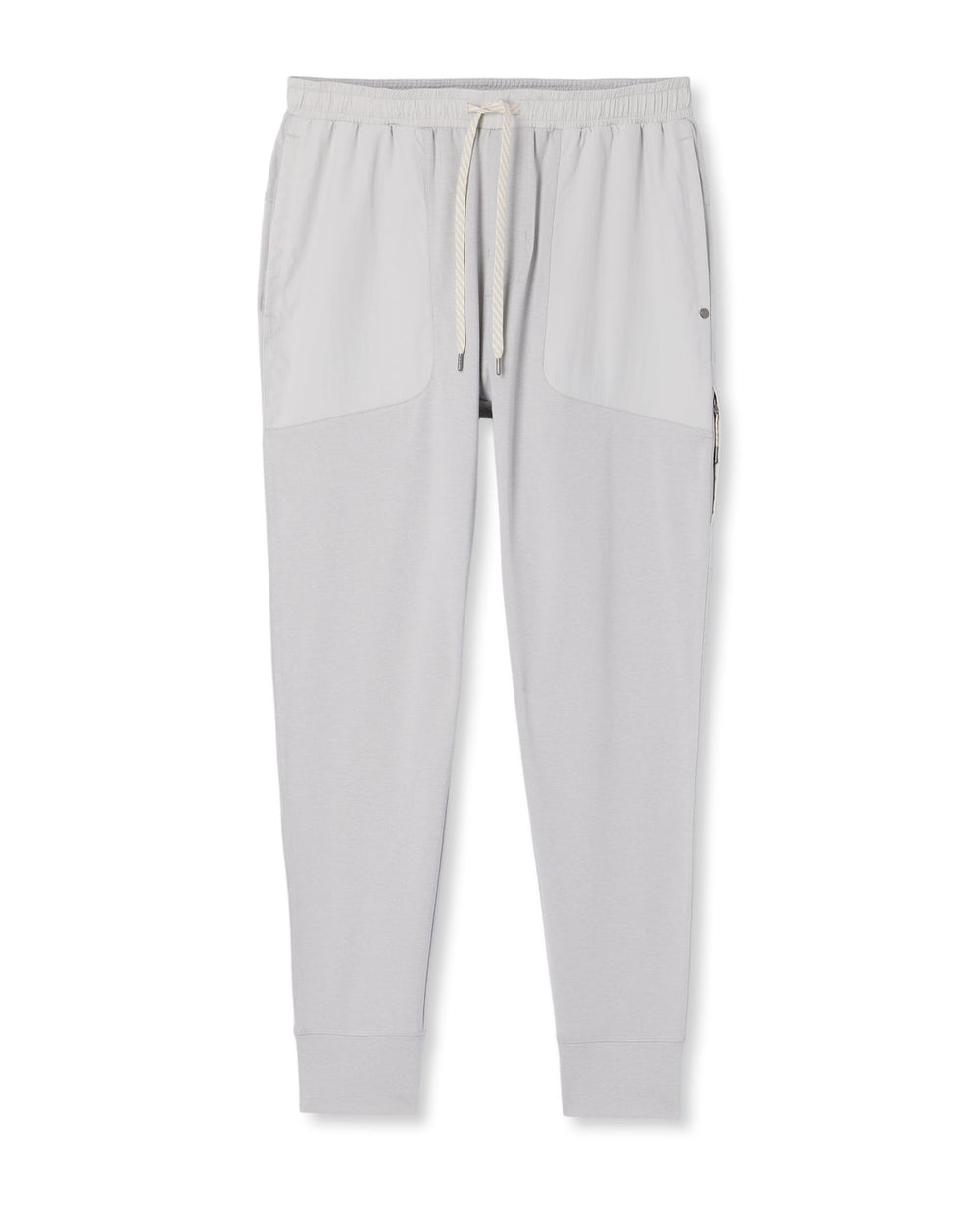 Sunday Mixed Media Jogger 28" Men's Frost Grey Joggers | Vuori onsale