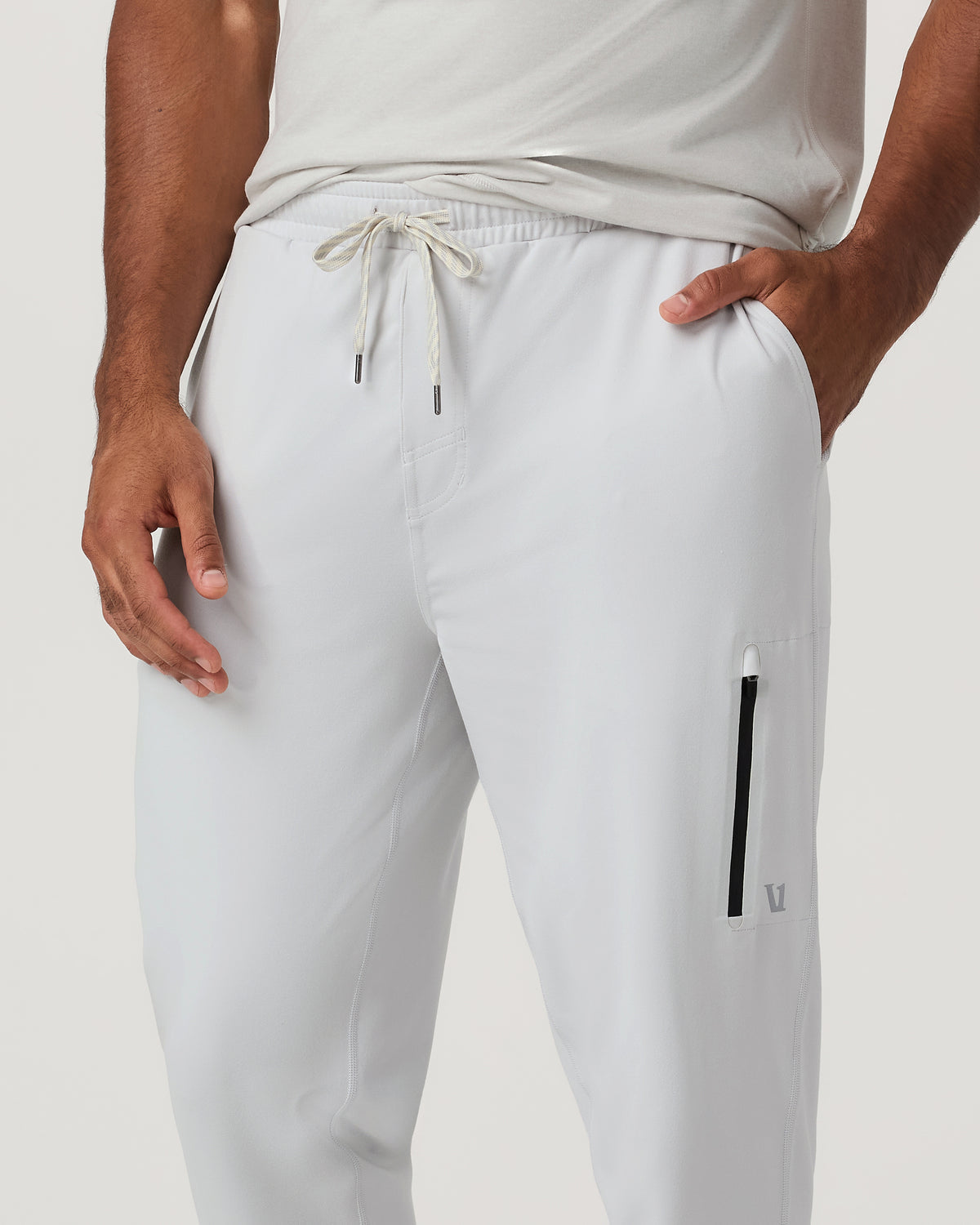 Sunday Performance Jogger 30" Men's Frost Grey Jogger | Vuori for sale