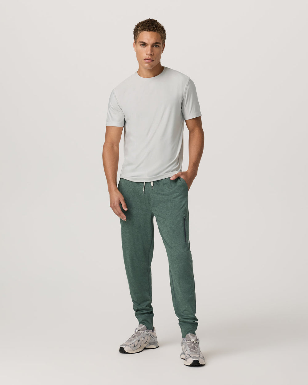 Men's Sunday Performance Jogger 30" Agate Green Heather | Vuori discount