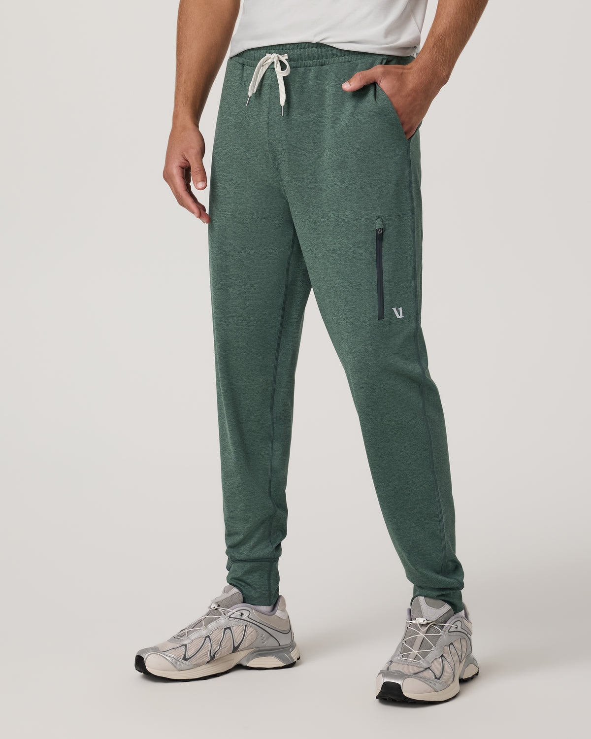 Men's Sunday Performance Jogger 30" Agate Green Heather | Vuori discount