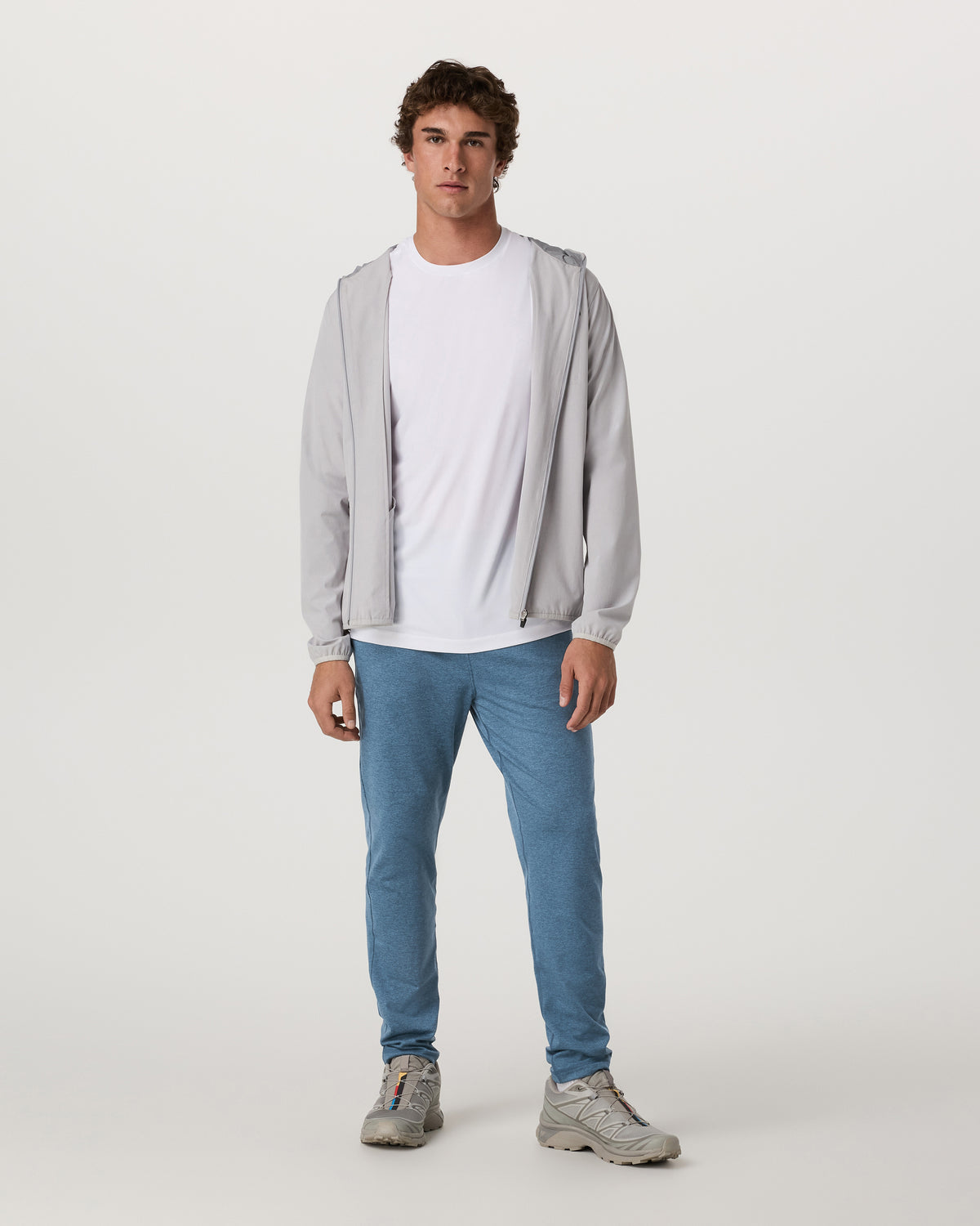 Coronado Pant 30" Men's Pool Blue Heather Pants | Vuori sale