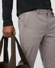 Cascade Tech Chino Pant Athletic Slim Fit 32" Mocha | Vuori onsale