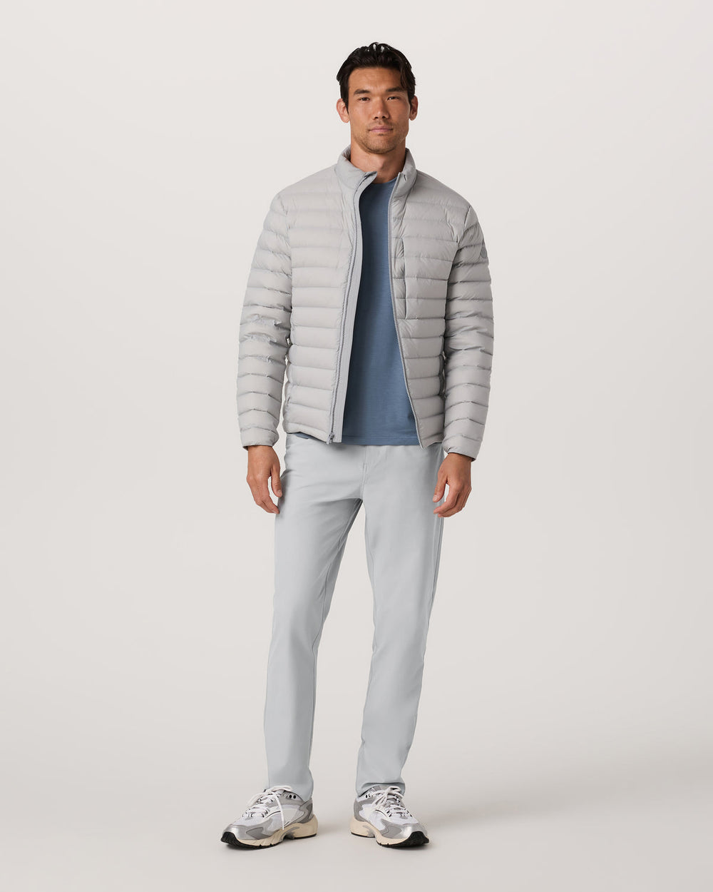 Meta Pant Classic Fit 32" Men's Sea Fog 5-Pocket Pants | Vuori onsale