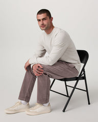 Men's Optimist Elastic Waist Pant Classic Fit Huckleberry | Vuori sale