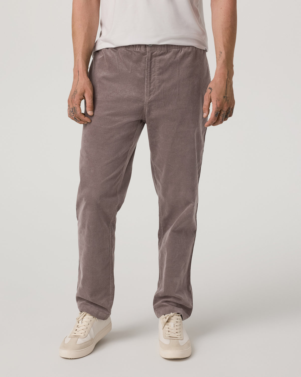 Men's Optimist Elastic Waist Pant Classic Fit Huckleberry | Vuori sale