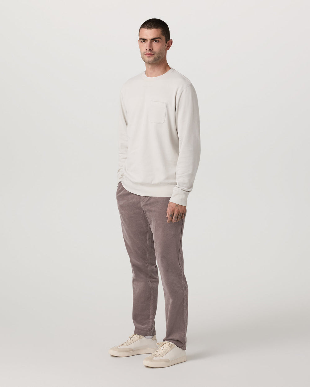 Men's Optimist Elastic Waist Pant Classic Fit Huckleberry | Vuori sale