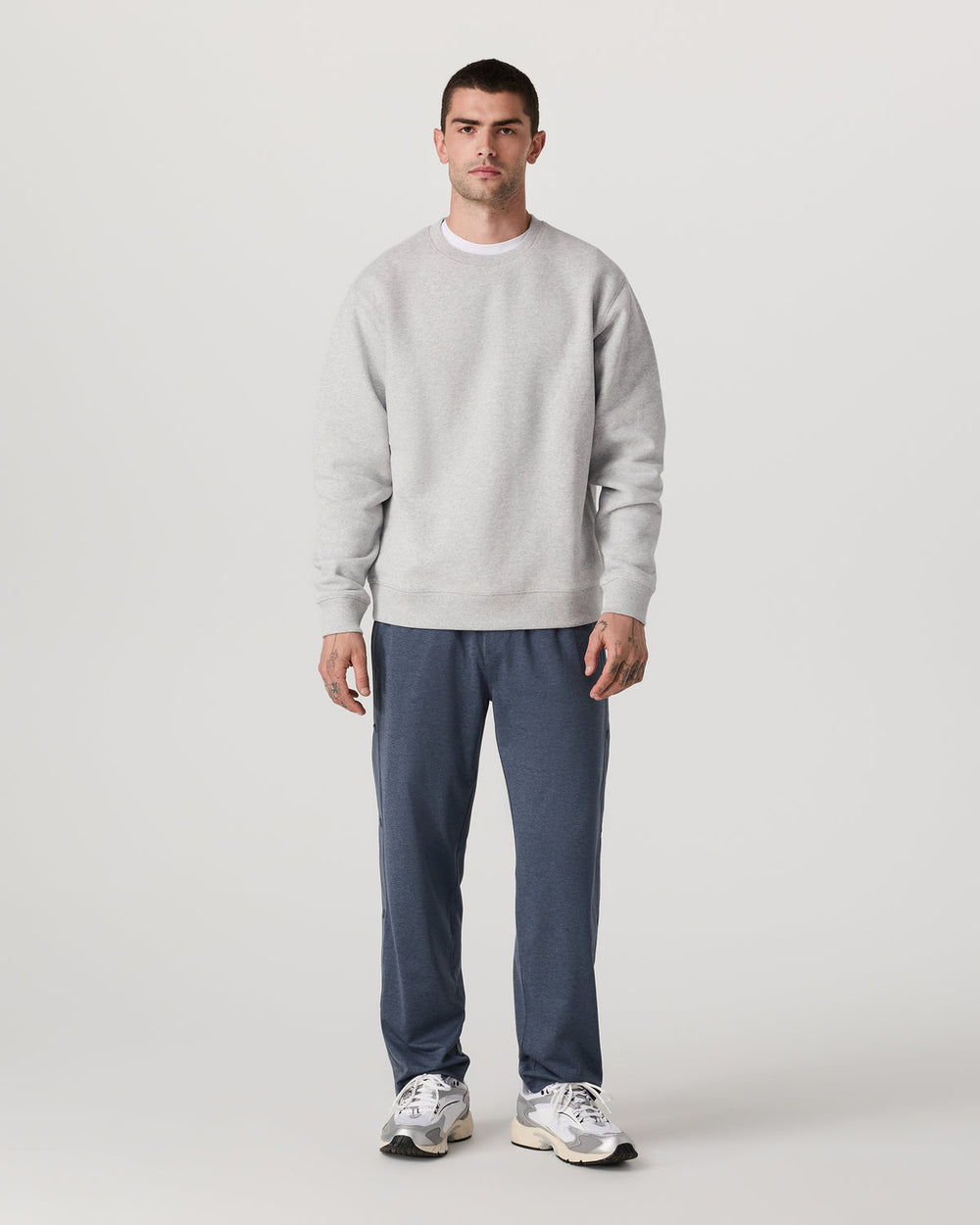 Sunday Warm Up Pant 30" Men's Azure Heather Pants | Vuori outlet