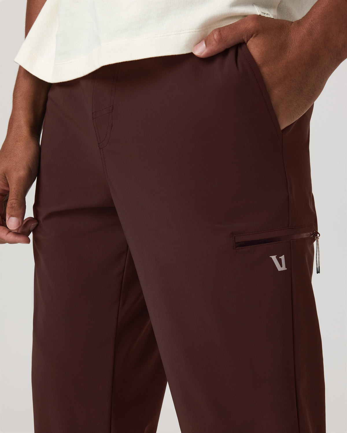 Fleet Sport Jogger 30" Men's Burgundy Joggers | Vuori onsale
