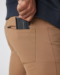 Meta Pant Athletic Slim 30" Camel 5-Pocket Pants | Vuori sale