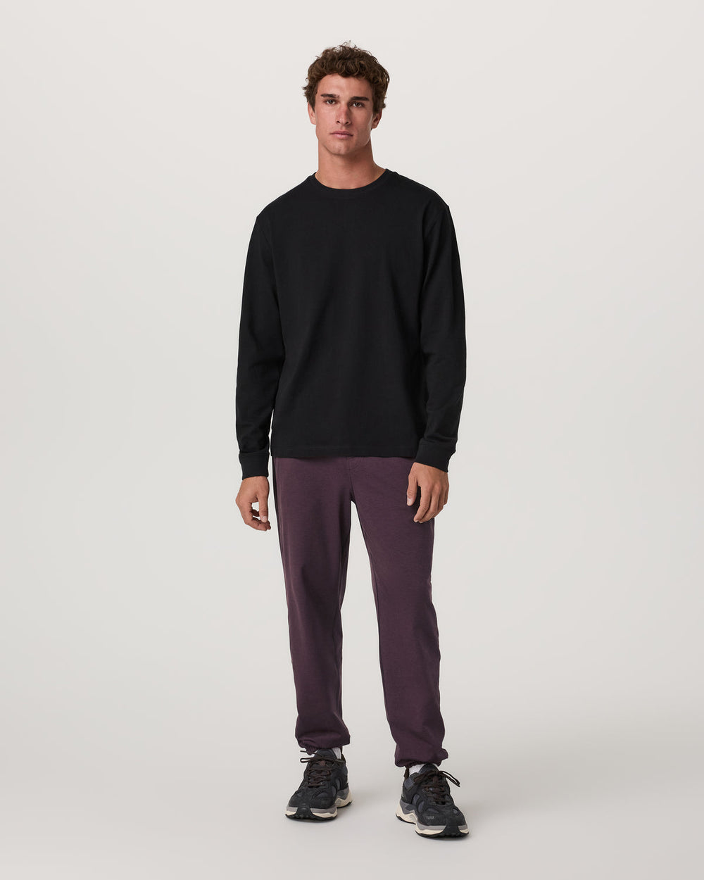 Men's Coronado Sweatpant 30" Raisin Heather | Vuori online