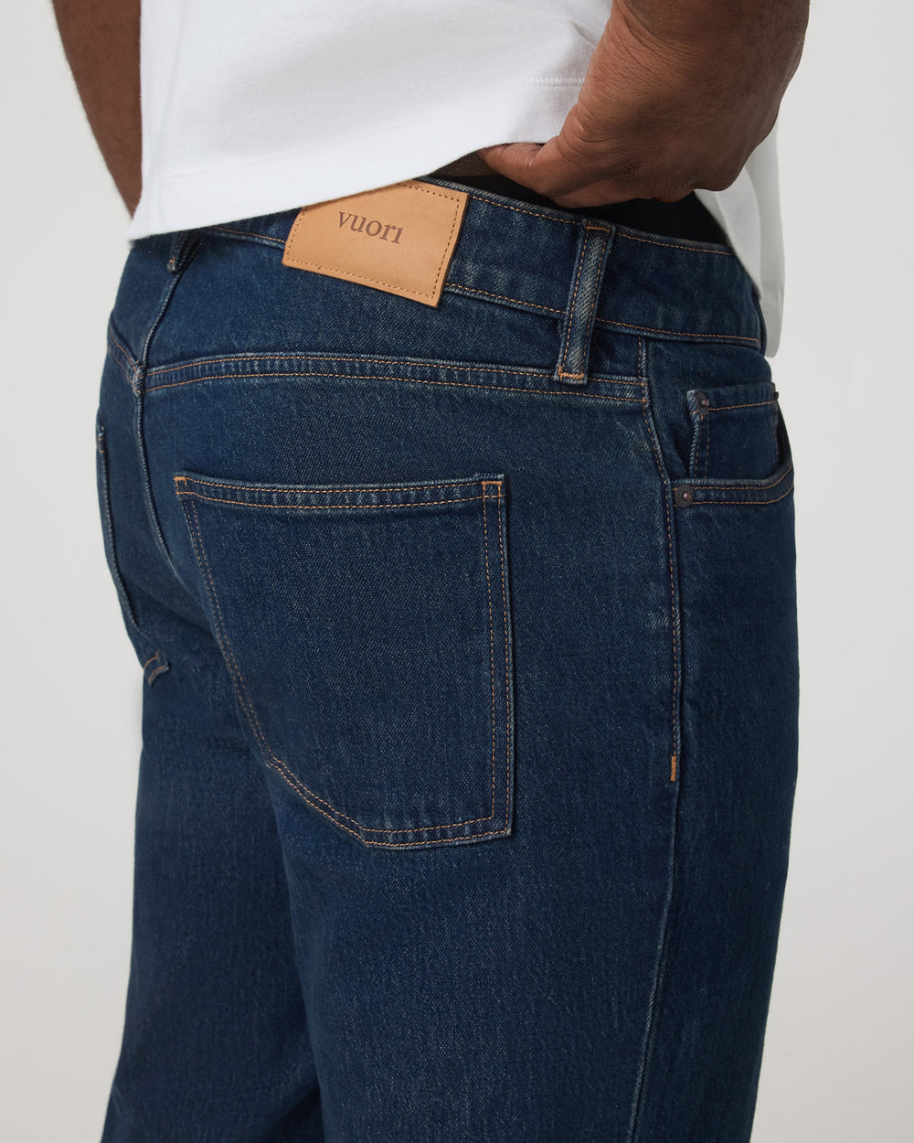 Vuori Vintage Jean Classic Fit 30" Men's Rinse Denim | Vuori online