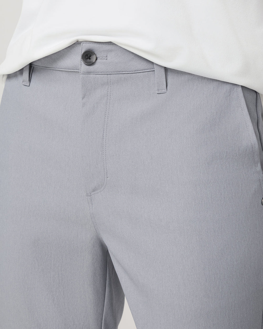 Cascade Tech Chino Athletic Slim Fit 32" Heather Grey | Vuori outlet