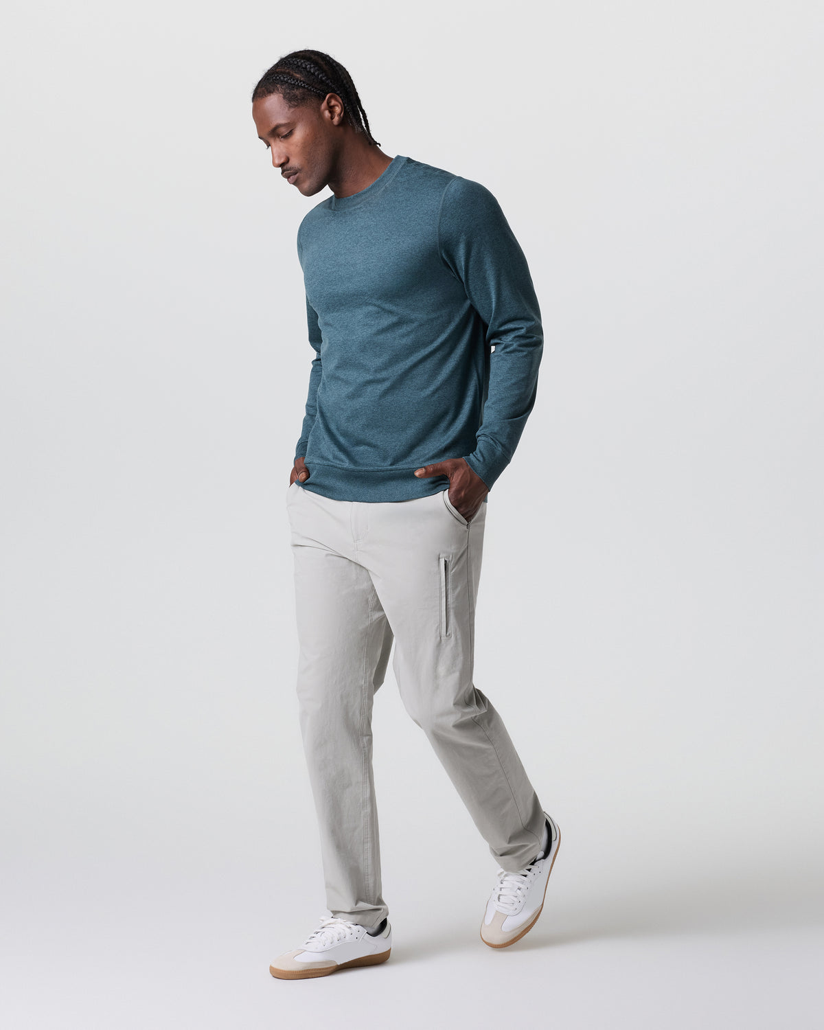 Barren Explorer Pant Classic Fit 30" Talc | Vuori sale