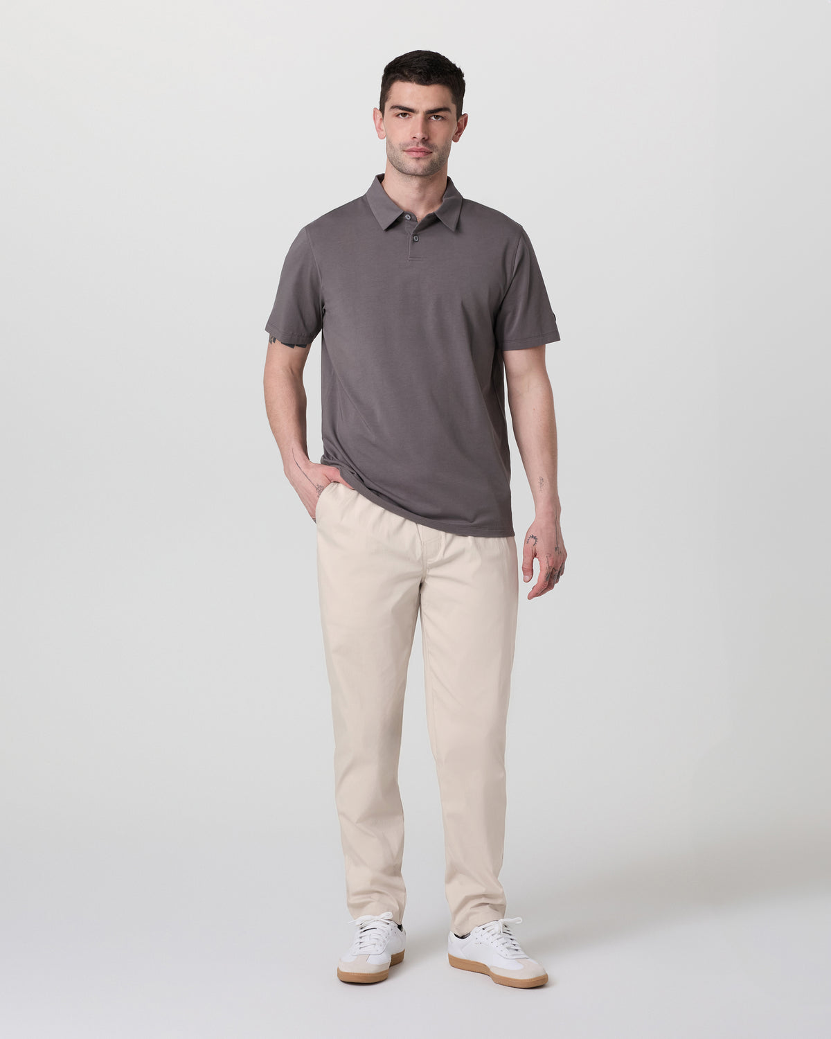 Kore Everyday Pant Lined Classic Fit 30" Oatmeal | Vuori onsale