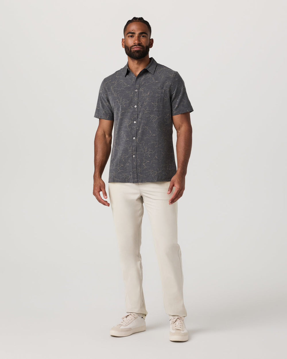 Meta Pant Classic Fit 34" Men's Birch 5-Pocket Pants | Vuori online