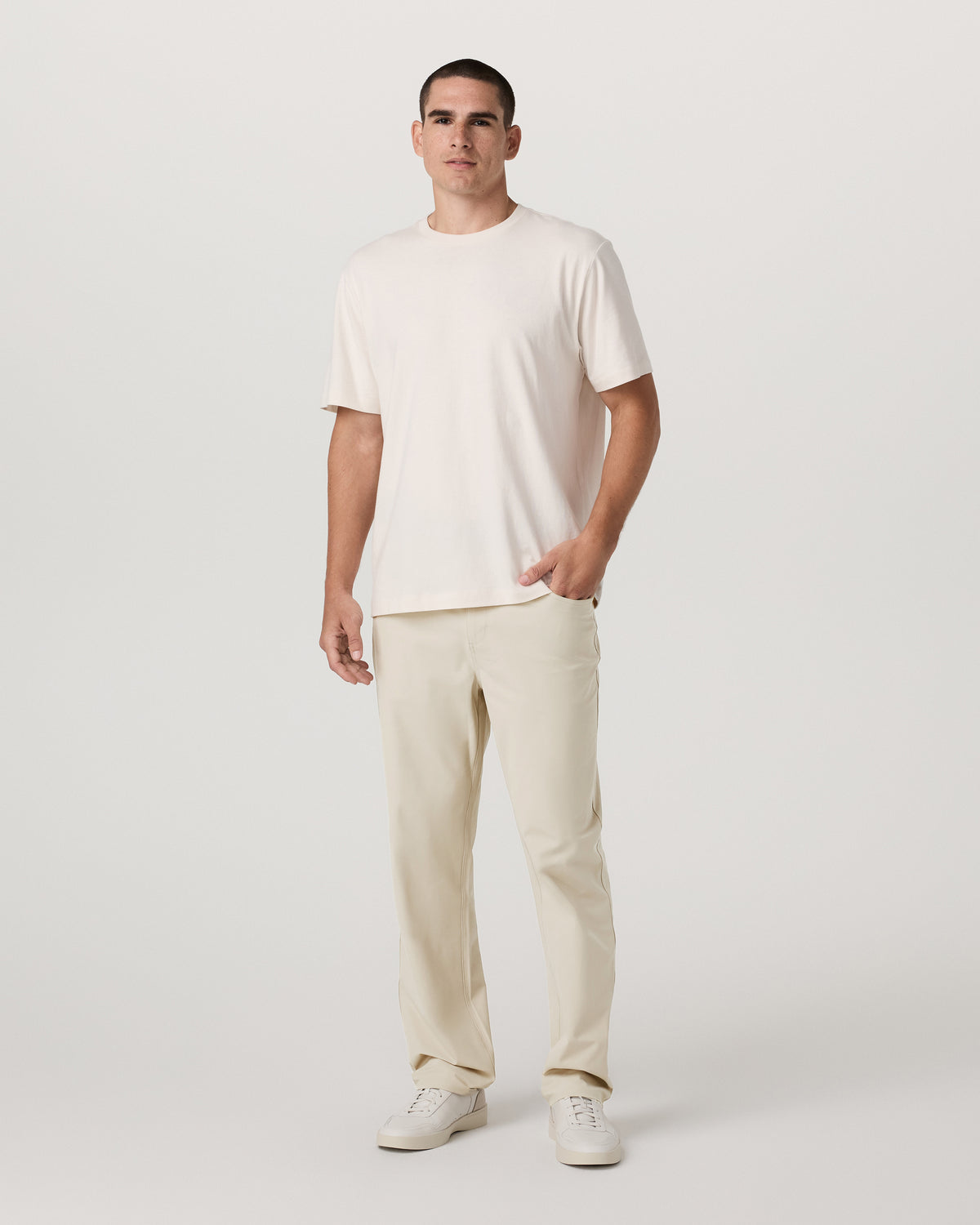 Meta Pant Relaxed Fit 32" Men's Birch 5-Pocket Pants | Vuori sale
