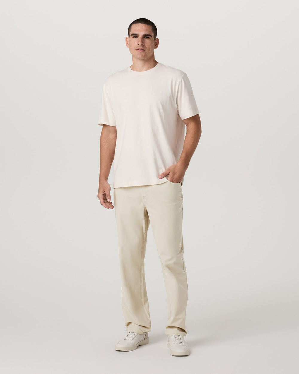 Meta Pant Relaxed Fit 32" Men's Birch 5-Pocket Pants | Vuori sale