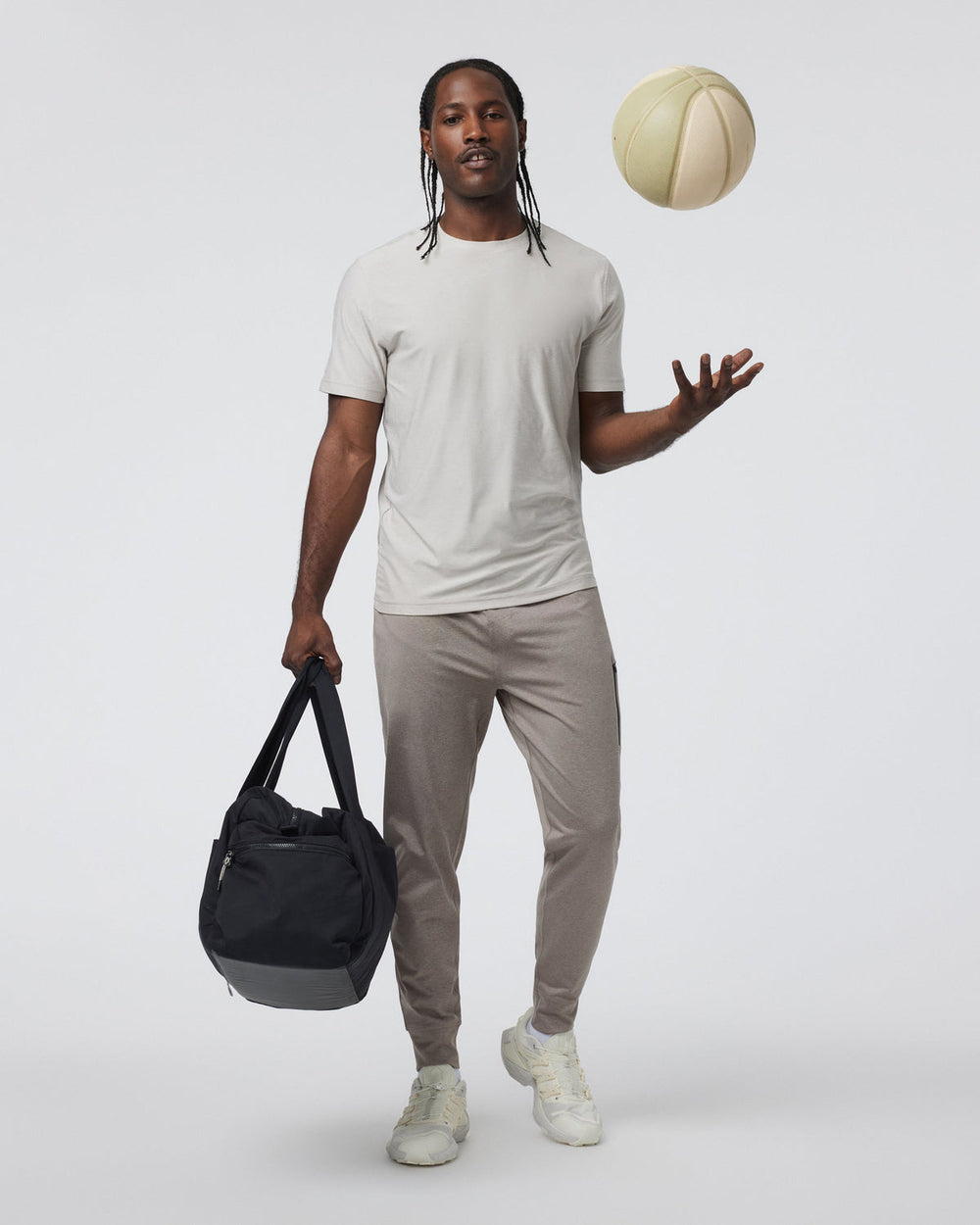 Sunday Performance Jogger Mocha Heather | Vuori outlet