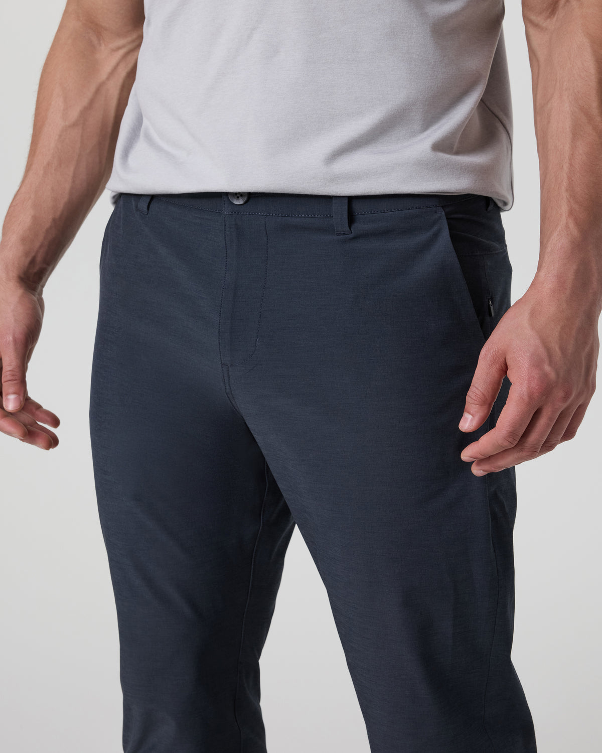 Aim Pant 30" Navy Golf & Travel Pants | Vuori shop