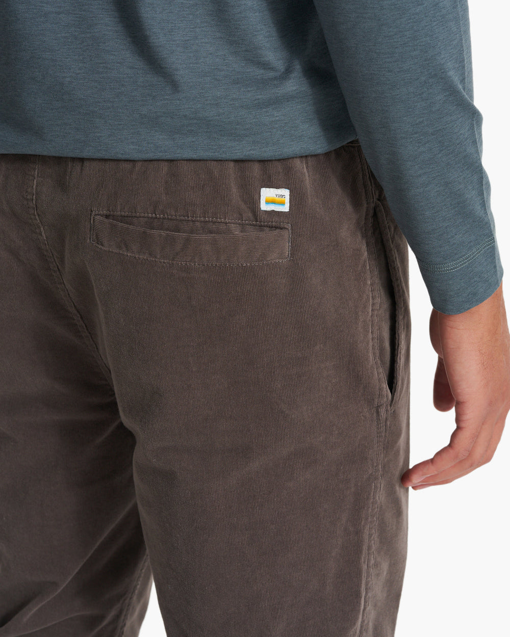 Optimist Pant Cocoa Brown Men's Corduroy Pants | Vuori discount