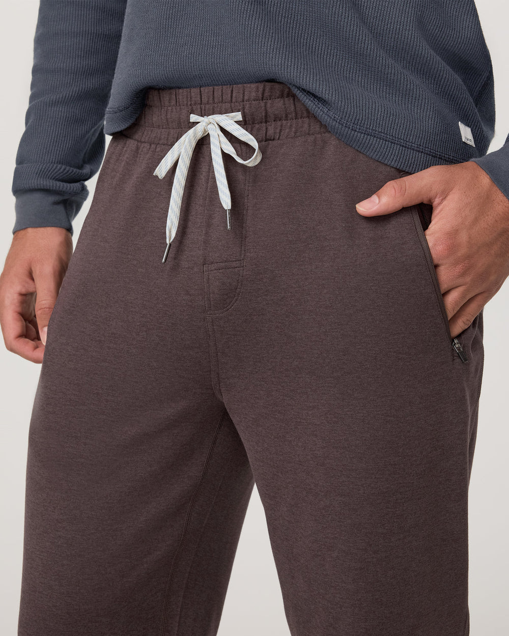 Men's Ponto Performance Jogger Sangria Heather | Vuori shop