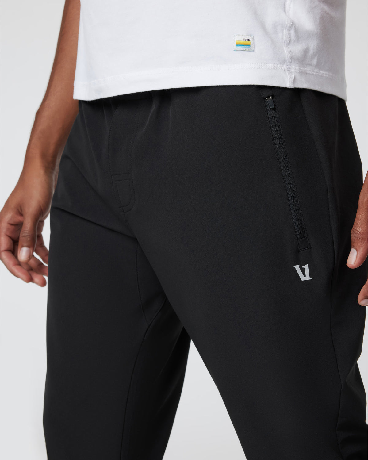 Transit Jogger Black Technical Jogger | Vuori for sale