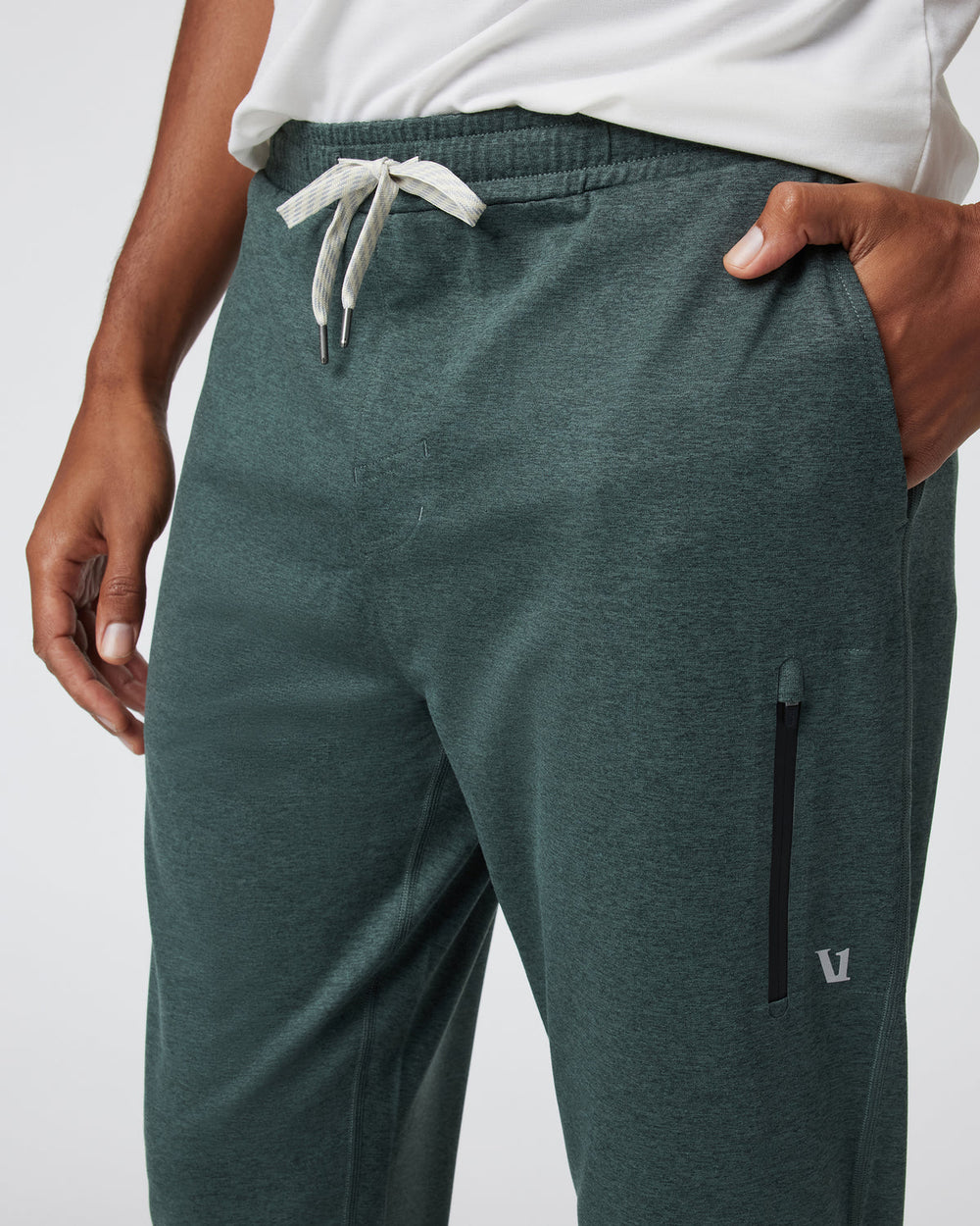 Sunday Performance Jogger 30" Aspen Heather | Vuori for sale