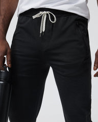 Ponto Performance Jogger Athletic Slim Fit 30" Black Heather | Vuori sale