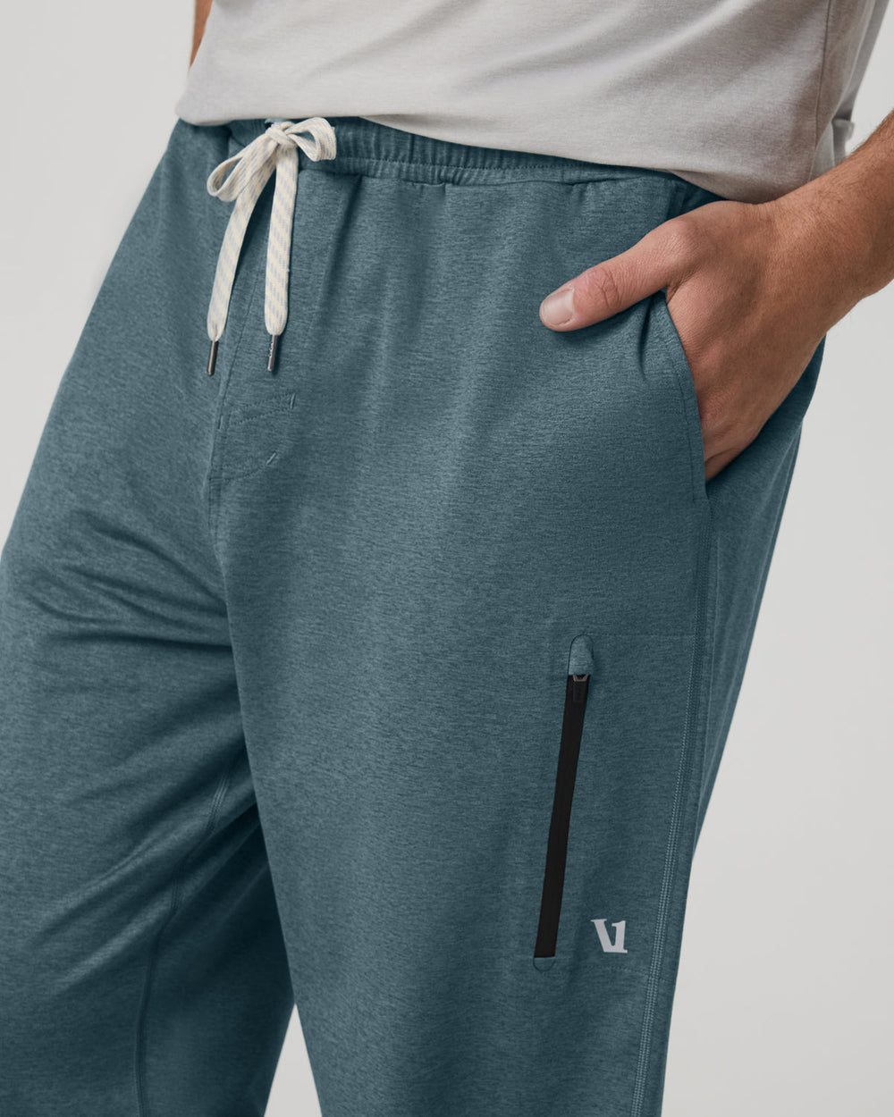 Men's Sunday Performance Sweatpant Blue Sea Heather | Vuori sale