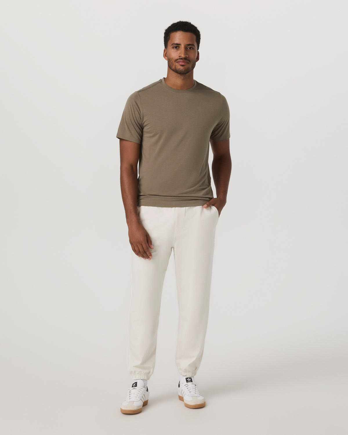 Coronado Sweatpant Men's Ivory Heather Sweatpants | Vuori onsale