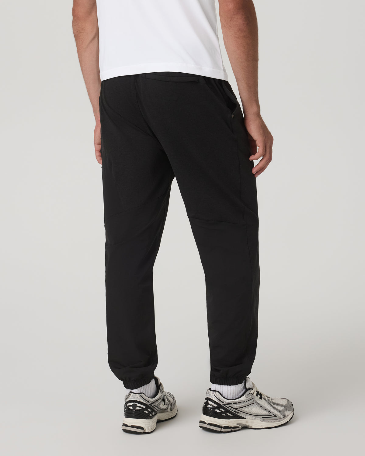 Men's Coronado Mixed Media Sweatpant 28" Black Heather | Vuori for sale