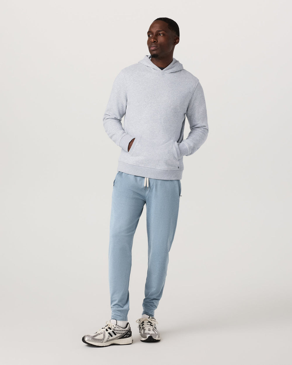Ponto Performance Jogger 30" Men's Flint Heather Jogger | Vuori outlet