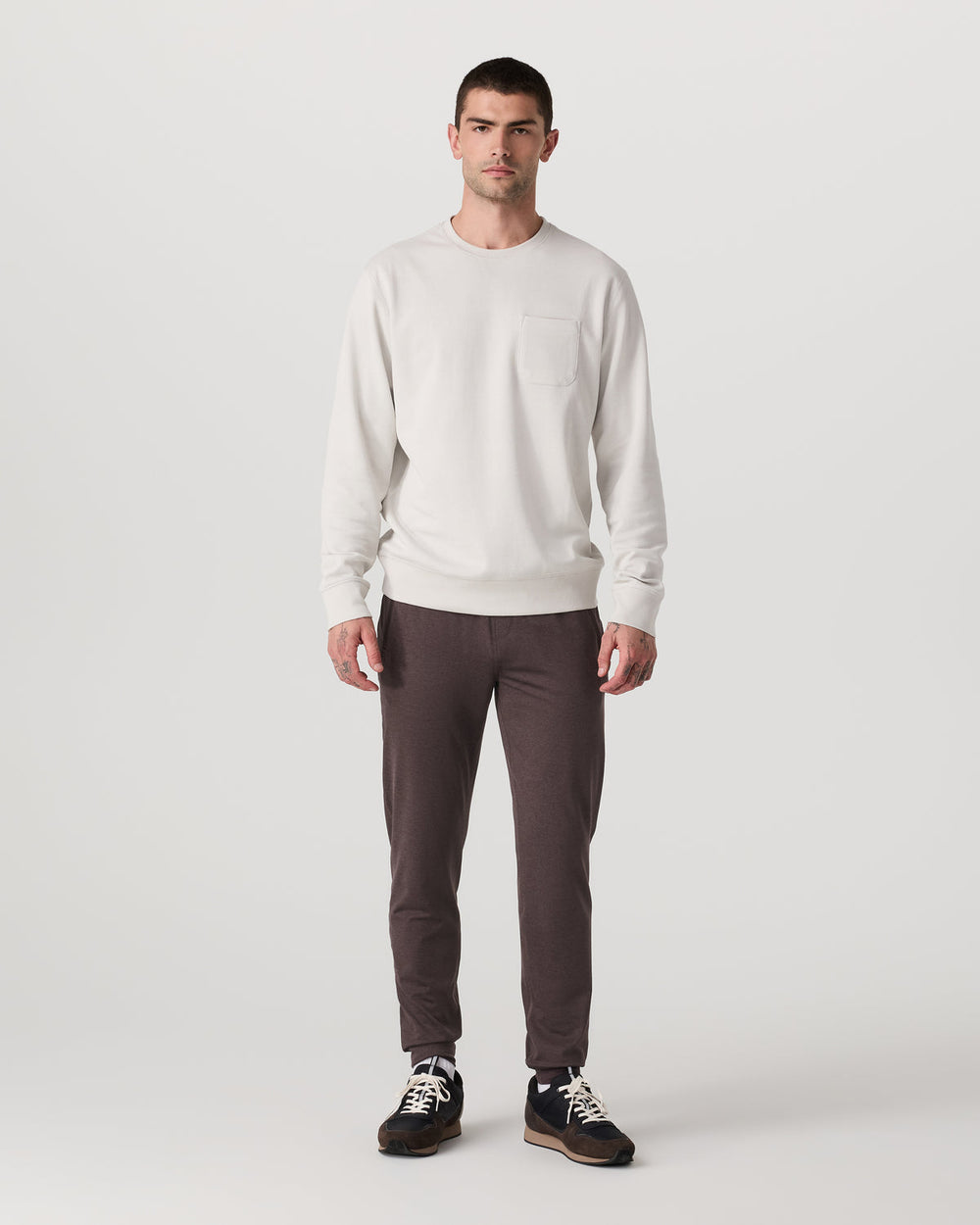 Men's Ponto Performance Jogger 30" Sangria Heather | Vuori sale
