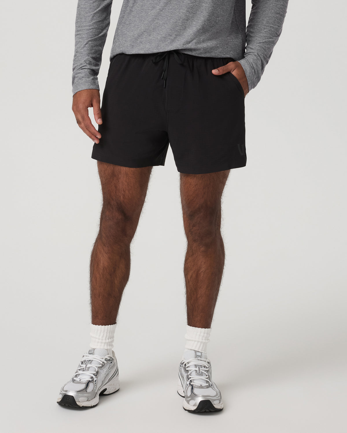 HardKore Short Lined 5" Men's Black Performance Shorts | Vuori outlet