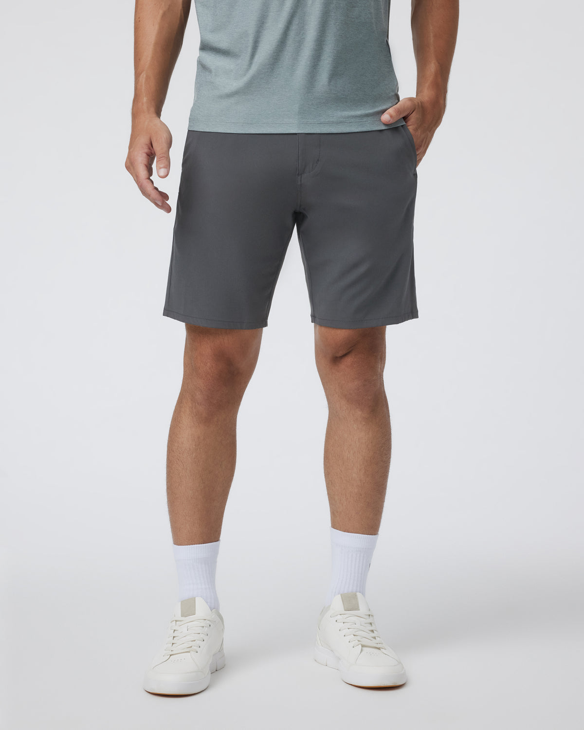 Aim Short Charcoal Men's Tailored Shorts Clothing | Vuori onsale