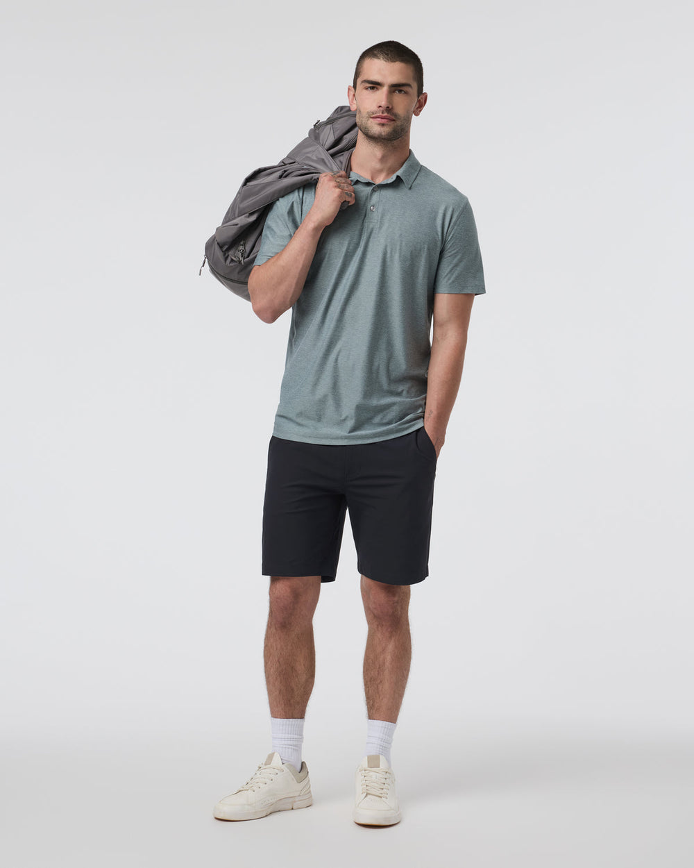 Meta Short 8" Black Chino Shorts | Vuori online