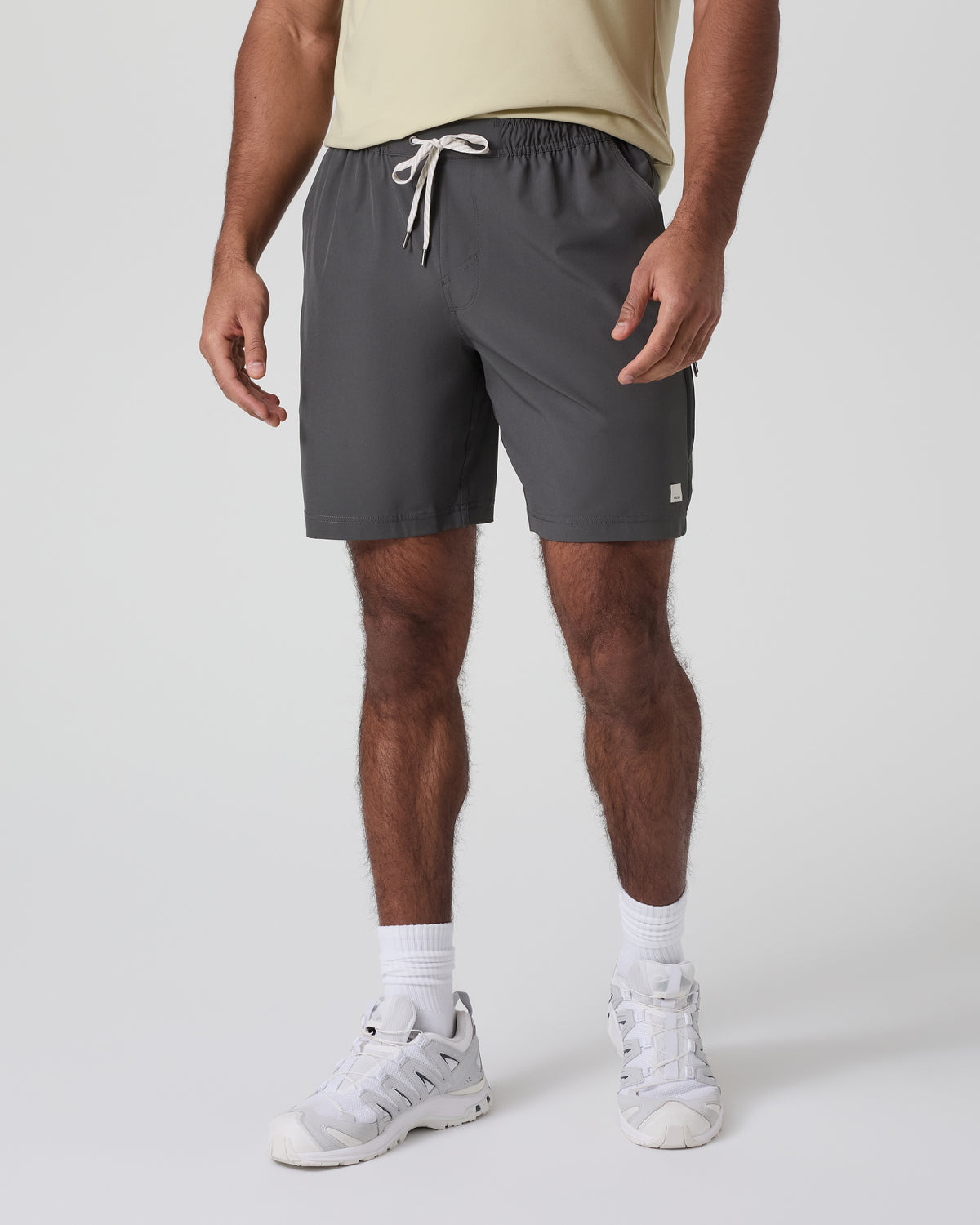 Banks Session Short 7" Dark Pewter | Vuori outlet