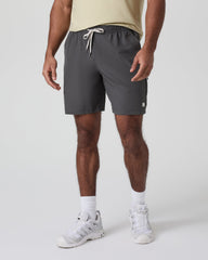 Banks Session Short 7" Dark Pewter | Vuori outlet