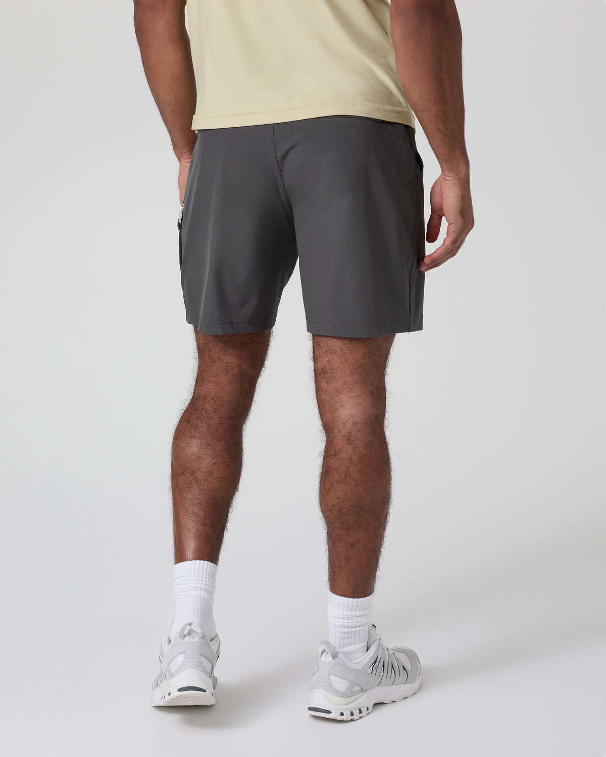 Banks Session Short 7" Dark Pewter | Vuori outlet