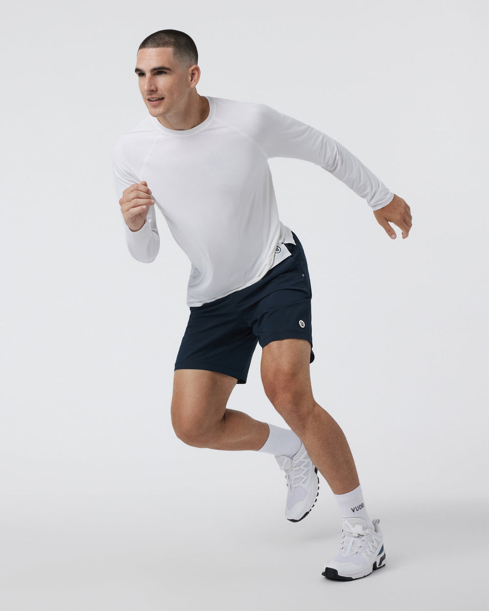 Kore Short Lined 7" Men's Ink Athletic Shorts | Vuori online