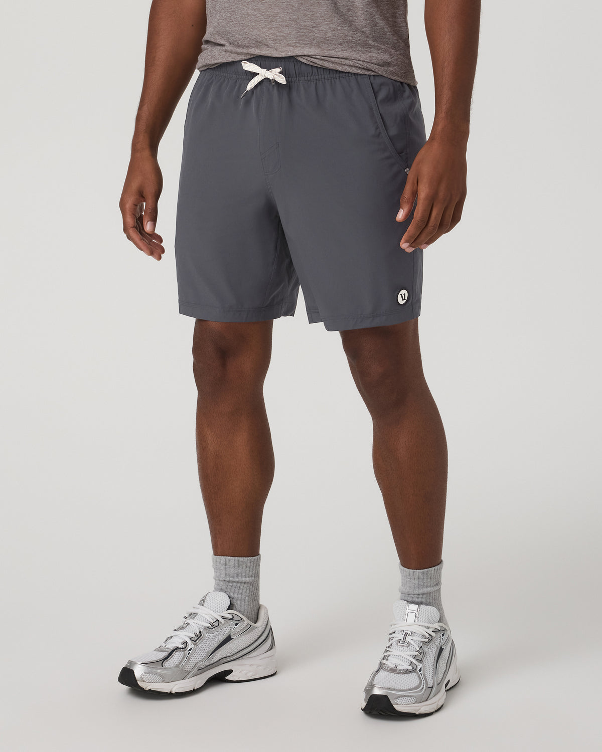Kore Short Unlined 7" Charcoal Unlined Athletic Shorts | Vuori shop