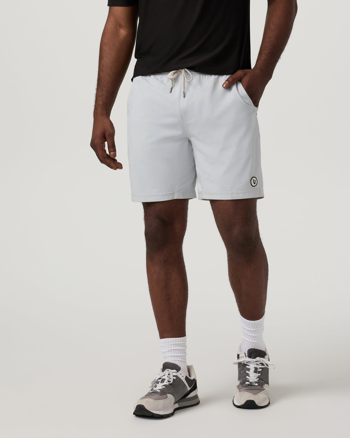 Kore Short Lined 7" Men's Sky Grey Athletic Shorts | Vuori onsale