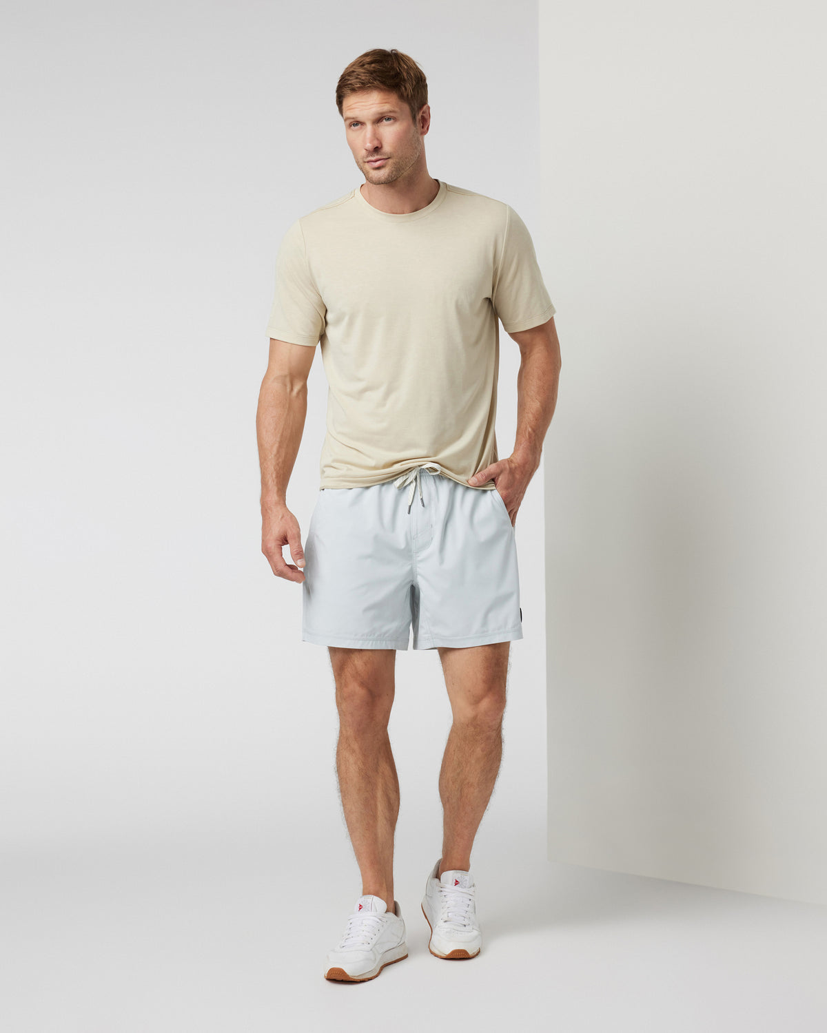 Kore Short Lined 5" Men's Sky Grey Athletic Shorts | Vuori outlet