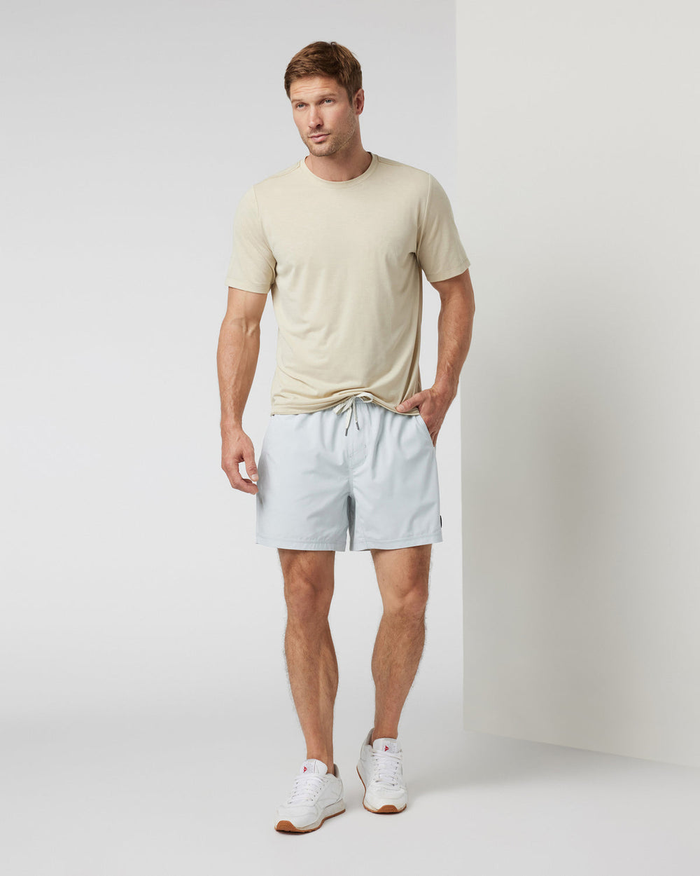 Kore Short Lined 5" Men's Sky Grey Athletic Shorts | Vuori outlet