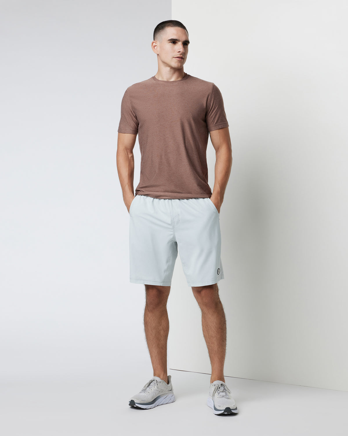 Kore Short Lined 9" Men's Sky Grey Athletic Shorts | Vuori discount