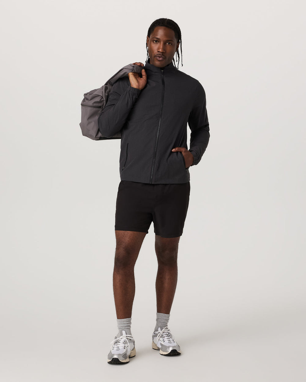 Kore Short Lined 5" Black Tonal Athletic Shorts | Vuori for sale