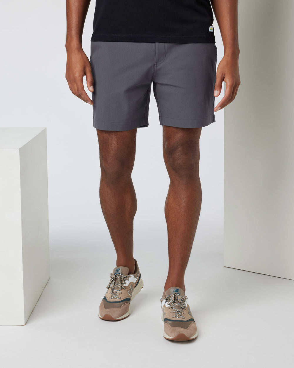 Meta Short 6" Men's Charcoal Chino Shorts | Vuori discount